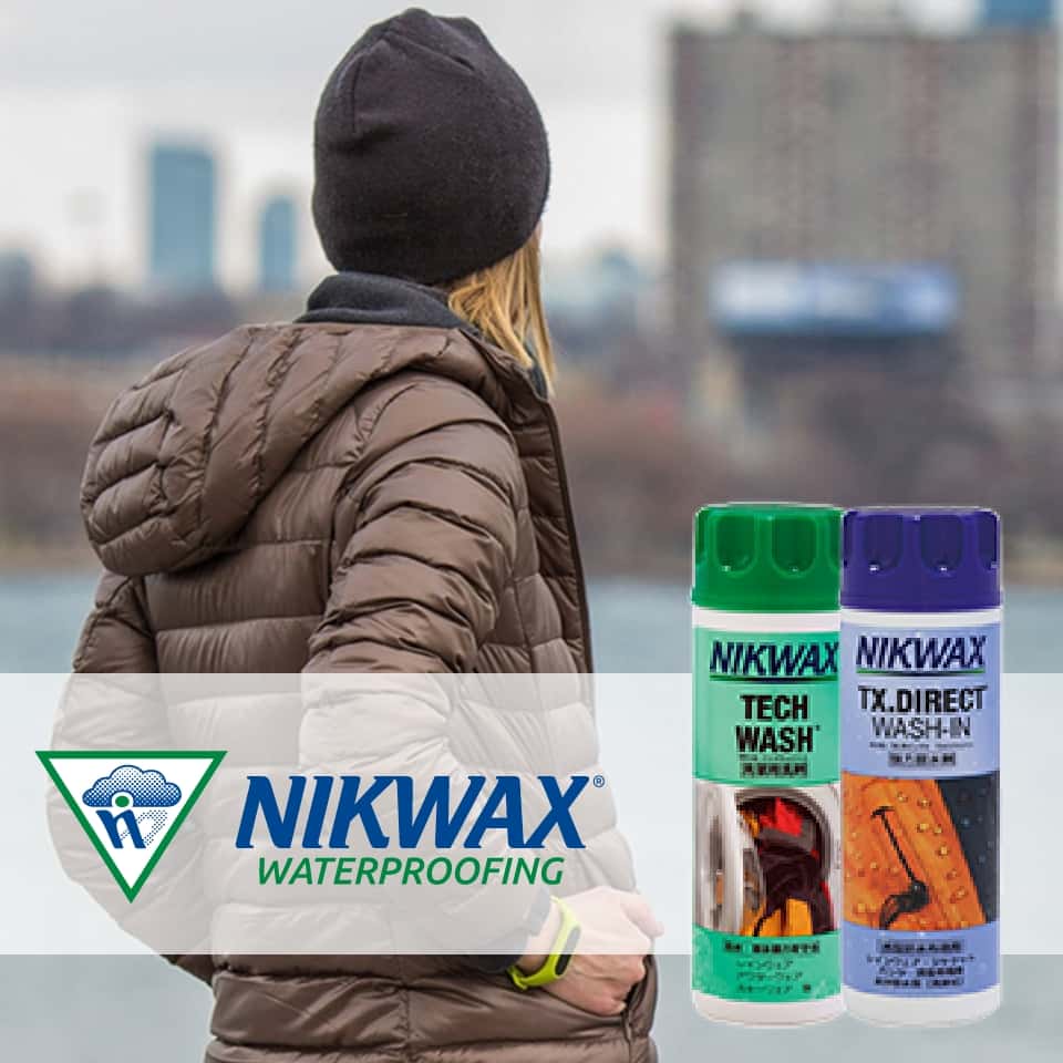 NIKWAXダウンジャケットの洗濯